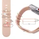 (image for) Pearl Flower Watch Band Charm Set Rose Gold Compatible with all Apple Watch Series