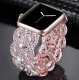 (image for) Rose Gold Apple CZ Stretch Band 42mm 44mm 45mm 49mm