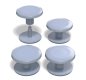 (image for) 4 pack Beach Bag Replacement Gray Rivet Buttons for Handle Strap Compatible with Bogg Bags & Our Bags