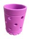 (image for) Fuschia Purple Beach Bag Can & Water Bottle Holder Koozie Accessory compatible Boggs, Simply Southern & Our Brand