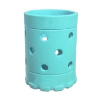 (image for) Light Teal Beach Bag Can & Water Bottle Holder Koozie Accessory compatible Boggs, Simply Southern & Our Brand