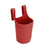 (image for) Red Beach Bag Cup & Yeti Holder Accessory compatible Bevy Boggs, Simply Southern & Our Brand