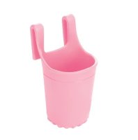 (image for) Light Pink Beach Bag Cup & Yeti Holder Accessory compatible Bevy Boggs, Simply Southern & Our Brand