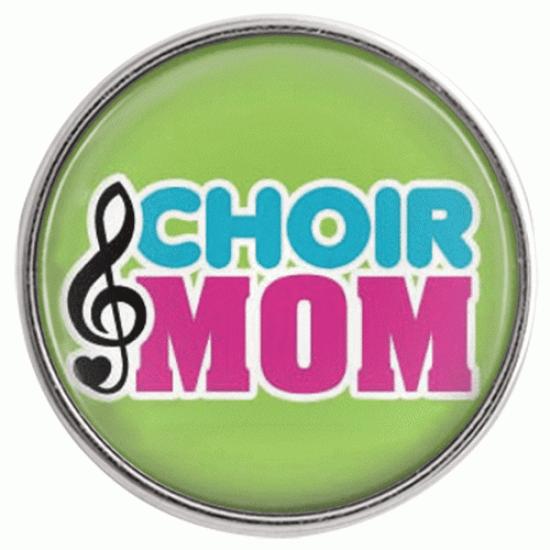 (image for) Snap Glass Jewelry - School Choir Mom - Click Image to Close