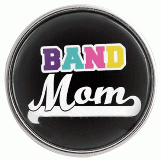 (image for) Snap Glass Jewelry - School Band Mom - Click Image to Close