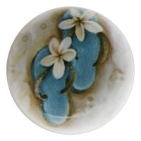 (image for) Snap Jewelry Enamel Ceramic - FLIP FLOPS