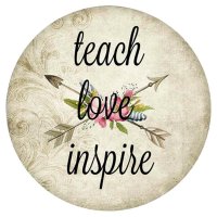 (image for) Snap Jewelry Enamel Ceramic - Teach Love Inspire