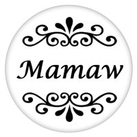 (image for) Snap Jewelry Enamel Ceramic - Mamaw