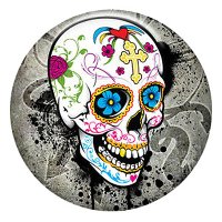 (image for) Snap Jewelry Enamel Ceramic - Sugar Skull