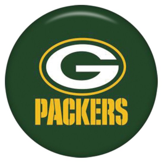 (image for) Snap Jewelry Enamel Ceramic - Sports Packers Green Bay Football - Click Image to Close