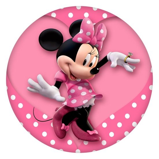 (image for) Snap Jewelry Enamel Ceramic - Mouse in Pink & Polka-dots - Click Image to Close