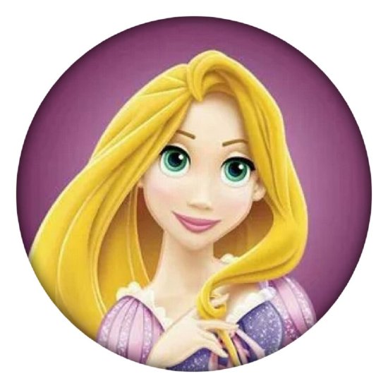 (image for) Snap Jewelry Ceramic Rapunzel Cartoon Princess fits Ginger Snaps - Click Image to Close