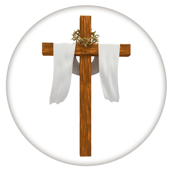 (image for) Snap Jewelry Enamel Ceramic - Empty Cross & Robe - Click Image to Close