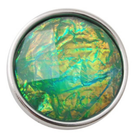 (image for) Snap Dichroic Jewelry - Green, Blue & Orange - Click Image to Close