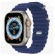 (image for) Deep Blue Apple Ocean Silicone Bands 42mm 44mm 45mm 49mm