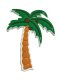 (image for) Palm Tree Bag Charm Compatible for Bogg, Simply Southern & Other Major Brands