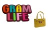 (image for) Gram Life Bag Charm Compatible for Bogg, Simply Southern & Other Major Brands