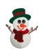 (image for) Snowman Bag Charm Compatible for Bogg, Simply Southern & Other Major Brands