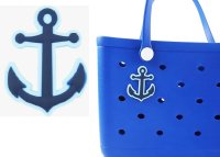 (image for) Anchor Bag Charm Compatible for Bogg, Simply Southern & Other Major Brands