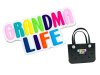 (image for) Grandma Life Bag Charm Compatible for Bogg, Simply Southern & Other Major Brands