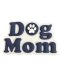 (image for) Dog Mom Bag Charm for Our Beach Bags Jumbo Charms Compatible for Bogg, Simply Southern