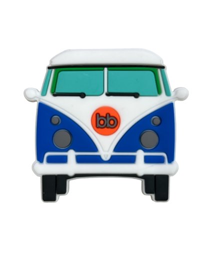 (image for) VW Van Volkswagen Bag Charm Compatible for Bogg, Simply Southern & Other Major Brands - Click Image to Close