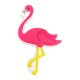 (image for) Pink Flamingo Bag Charm Compatible for Bogg, Simply Southern & Other Major Brands