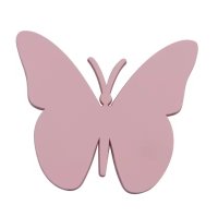 (image for) Butterfly Pink Bag Charm Compatible for Bogg, Simply Southern & Other Major Brands