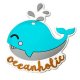 (image for) Whale Oceanholic Bag Charm Compatible for Bogg, Simply Southern & Other Major Brands