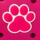 (image for) Pink Paw Print Dog Bag Charm Compatible for Bogg, Simply Southern & Other Major Brands