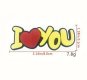 (image for) I Love You Heart Bag Charm Compatible for Bogg, Simply Southern & Other Major Brands