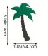 (image for) Palm Tree Bag Charm Compatible for Bogg, Simply Southern & Other Major Brands