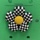 (image for) Racing Flower Nascar Bag Charm Compatible for Bogg, Simply Southern & Other Major Brands