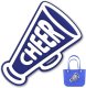 (image for) Cheer Cheerleading Bag Charm Compatible for Bogg, Simply Southern & Other Major Brands