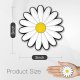 (image for) Daisy Flower Bag Charm Compatible for Bogg, Simply Southern & Other Major Brands