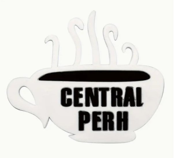 (image for) Central Perk Bag Charm Compatible for Bogg, Simply Southern & Other Major Brands - Click Image to Close