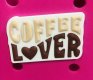 (image for) Coffee Lover Bag Charm Compatible for Bogg, Simply Southern & Other Major Brands