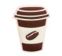 (image for) Coffee Bean Bag Charm Compatible for Bogg, Simply Southern & Other Major Brands