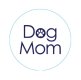 (image for) Dog Mom Round Bag Charm Compatible for Bogg, Simply Southern & Other Major Brands