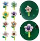 (image for) 3D Lilac Fabric Flower Charm for Our Beach Bags Jumbo Charms Compatible for bogg, Simply Southern