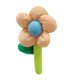 (image for) 3D Pink Fabric Flower Charm for Our Beach Bags Jumbo Charms Compatible for bogg, Simply Southern