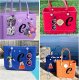 (image for) C - Letter Monogram Charm for Our Beach Bags Jumbo Charms Compatible for bogg, Simply Southern