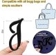 (image for) J - Letter Monogram Charm for Our Beach Bags Jumbo Charms Compatible for bogg, Simply Southern