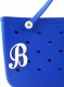 (image for) B - Letter Monogram Charm for Our Beach Bags Jumbo Charms Compatible for bogg, Simply Southern