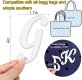 (image for) G - Letter Monogram Charm for Our Beach Bags Jumbo Charms Compatible for bogg, Simply Southern