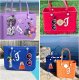 (image for) I - Letter Monogram Charm for Our Beach Bags Jumbo Charms Compatible for bogg, Simply Southern