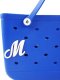 (image for) M - Letter Monogram Charm for Our Beach Bags Jumbo Charms Compatible for bogg, Simply Southern