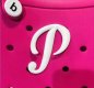 (image for) P - Letter Monogram Charm for Our Beach Bags Jumbo Charms Compatible for bogg, Simply Southern