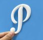 (image for) P - Letter Monogram Charm for Our Beach Bags Jumbo Charms Compatible for bogg, Simply Southern