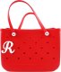 (image for) R - Letter Monogram Charm for Our Beach Bags Jumbo Charms Compatible for bogg, Simply Southern